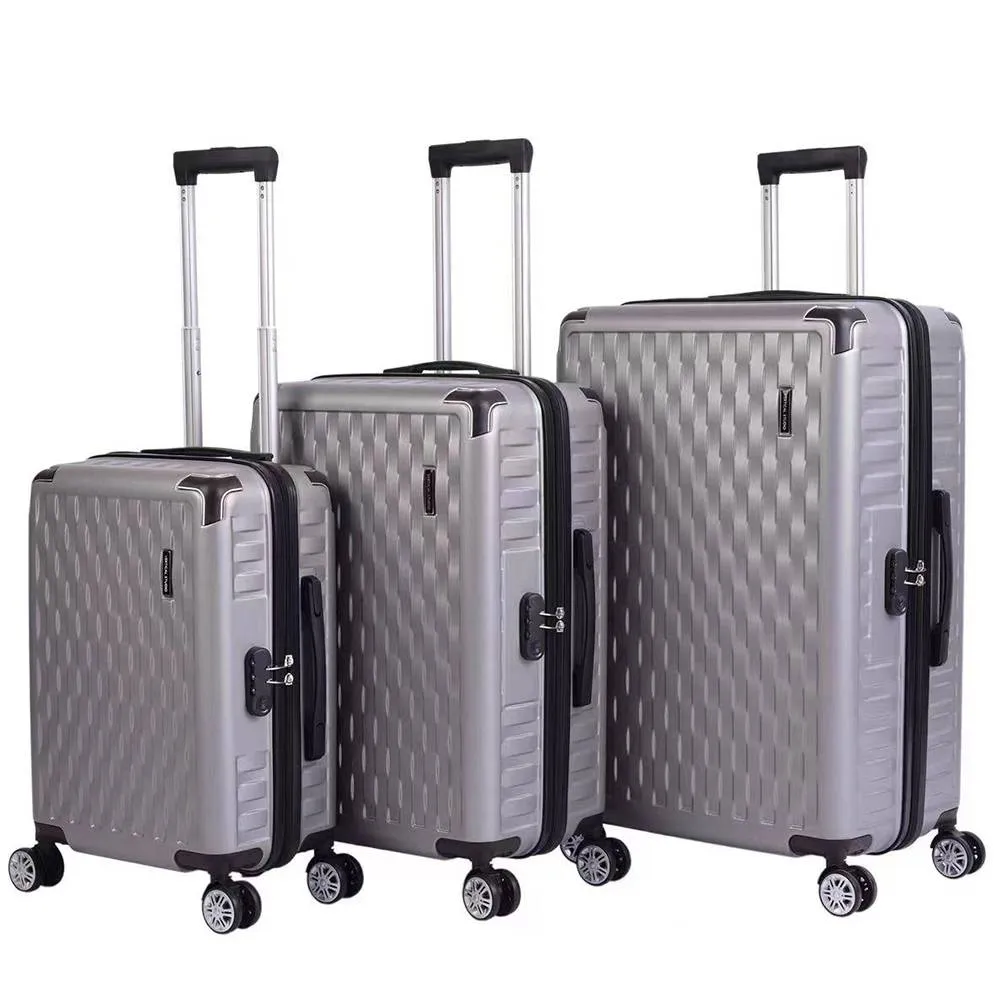 VERTICAL STUDIO "Odense" Maleta Set de 3 20" 24" 28" gris