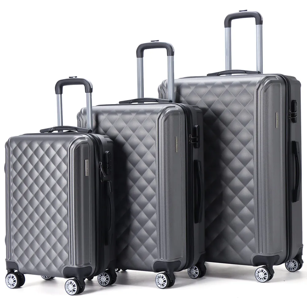 VERTICAL STUDIO "Trondheim" 20" 24" 28" Maleta Set de 3 gris