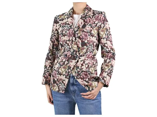 Vilshenko Americana jacquard flores multicolor - talla UK 8 