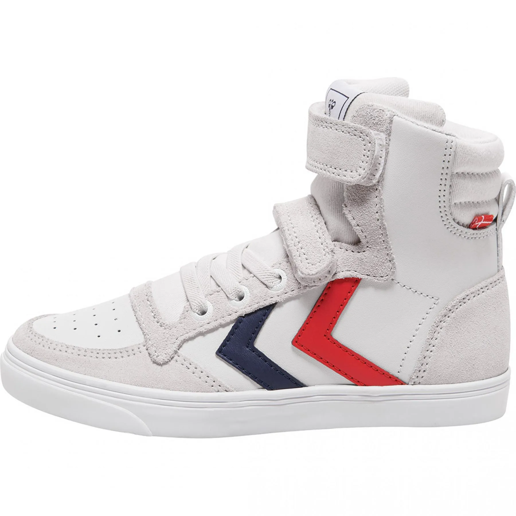 Zapatillas niños Hummel slimmer stadil leather high [Tamaño 32]