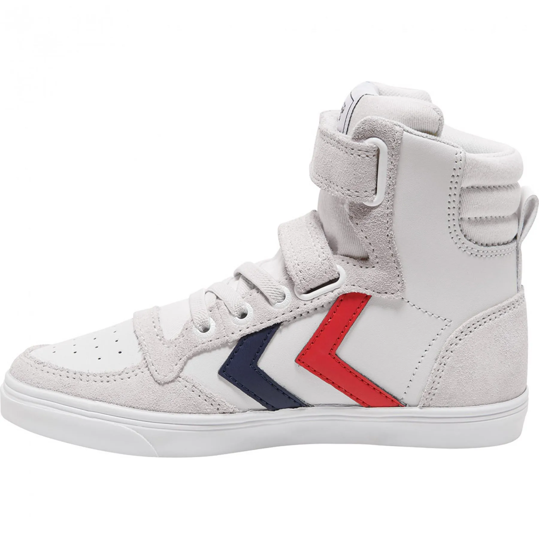 Zapatillas niños Hummel slimmer stadil leather high [Tamaño 32]