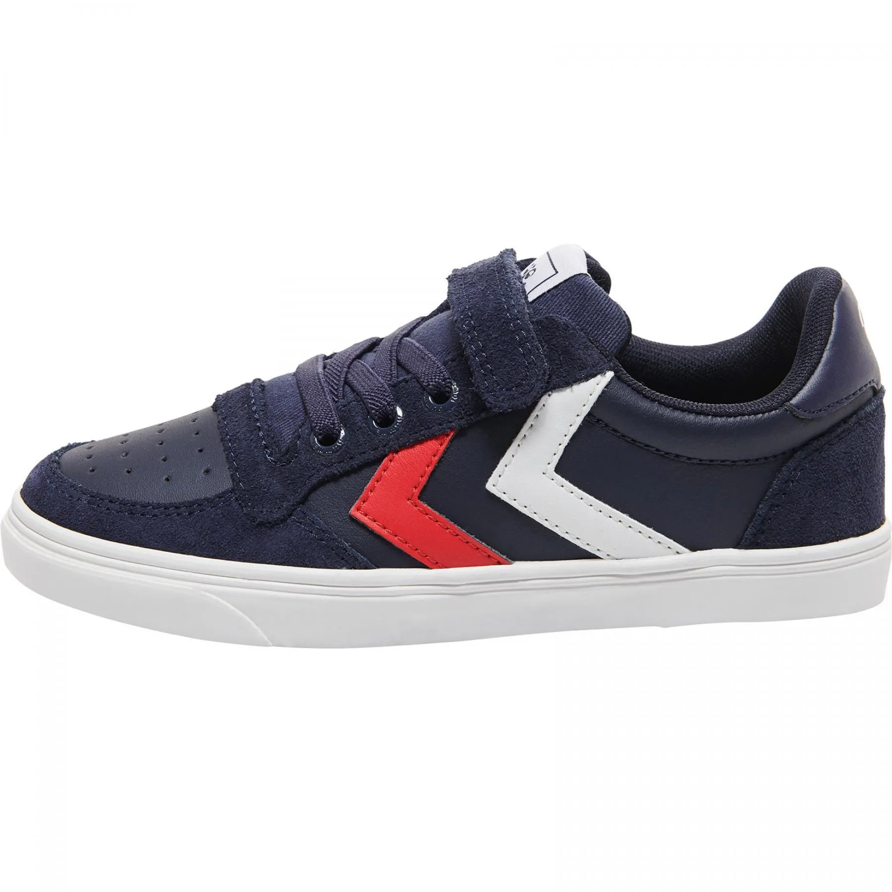 Zapatillas niños Hummel slimmer stadil leather low [Tamaño 31]