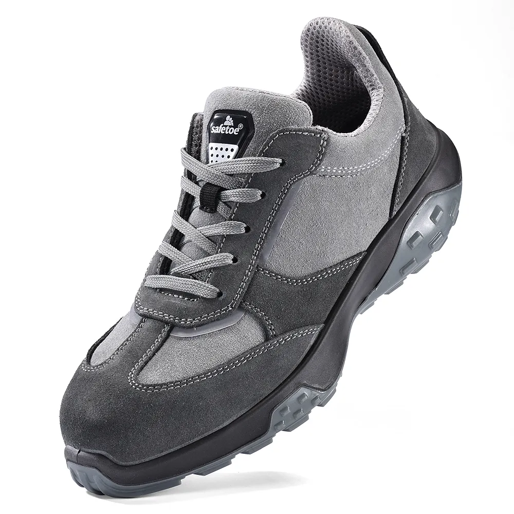 Zapatos de Seguridad Transpirables L-7508 Gris Antílope