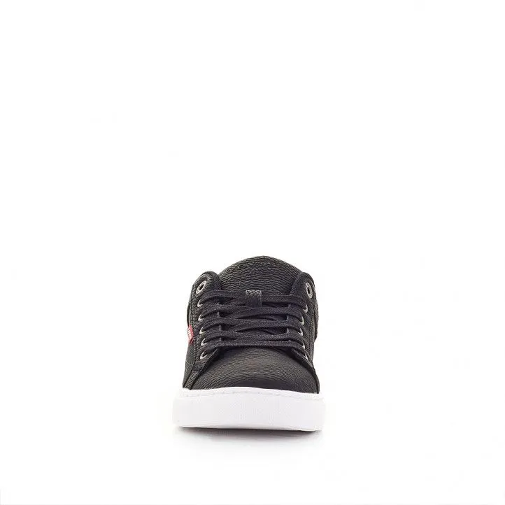 Zapatos sport Levi's efecto piel negras