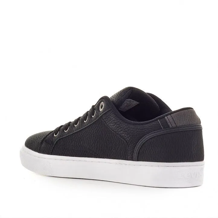 Zapatos sport Levi's efecto piel negras